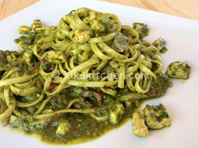 Pasta Con Pesto E Pesce Spada Ricetta Facile Kikakitchen