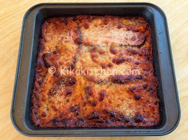 parmigiana di melanzane grigliate al forno