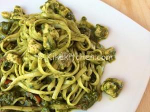 ricetta pasta con pesto e pesce spada