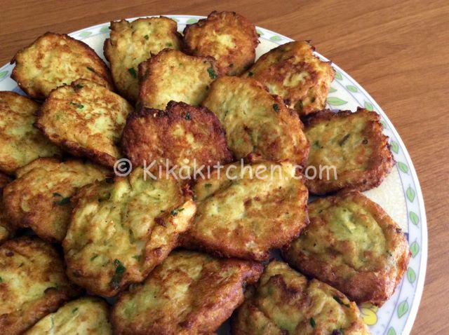 frittelle di cavolfiore bianco