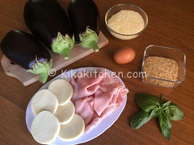 ingredienti sformato di melanzane