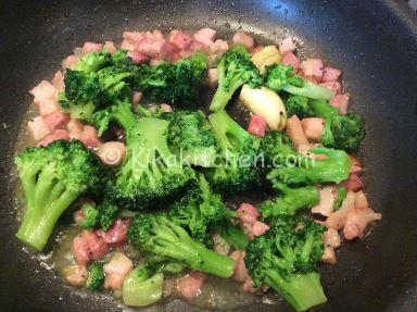 broccoli e pancetta