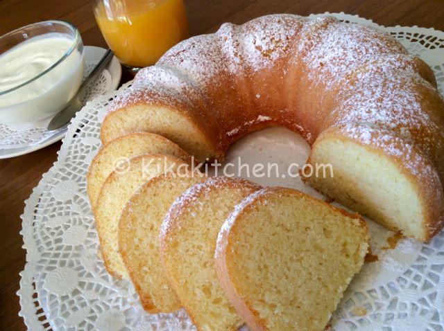 ciambellone allo yogurt senza burro