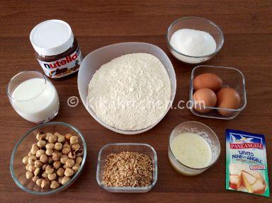 ingredienti plumcake nutella