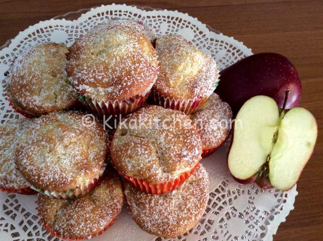 ricetta muffin mele