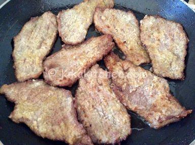 scaloppine di carne