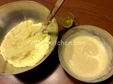 torta di semolino con ricotta