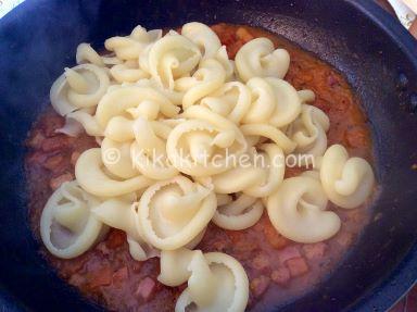 pasta con zucca gialla