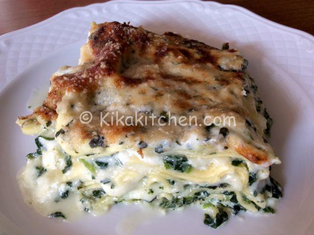 ricetta lasagne ricotta e spinaci