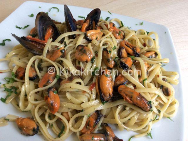 ricetta spaghetti cozze