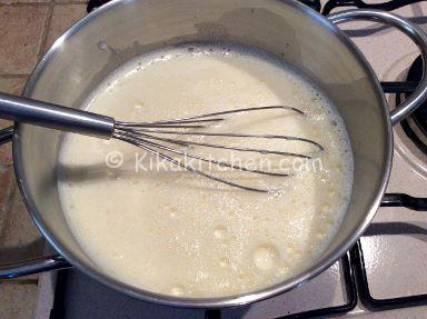 crema pasticcera con amido di mais