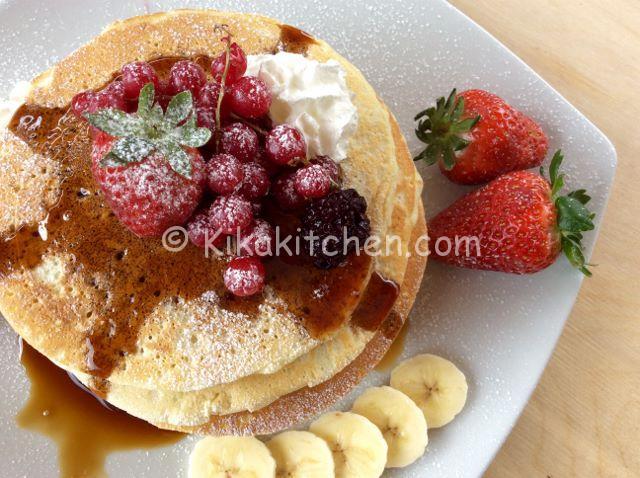 pancakes ricetta