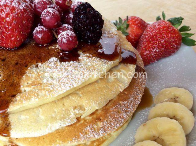 pancakes sciroppo d'acero