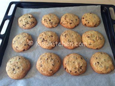 ricetta originale cookies americani arachidi