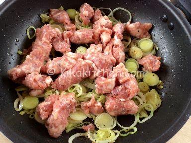 ricetta pasta con salsiccia e porri