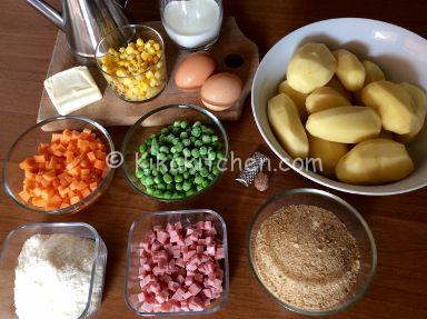 ingredienti polpette di verdure