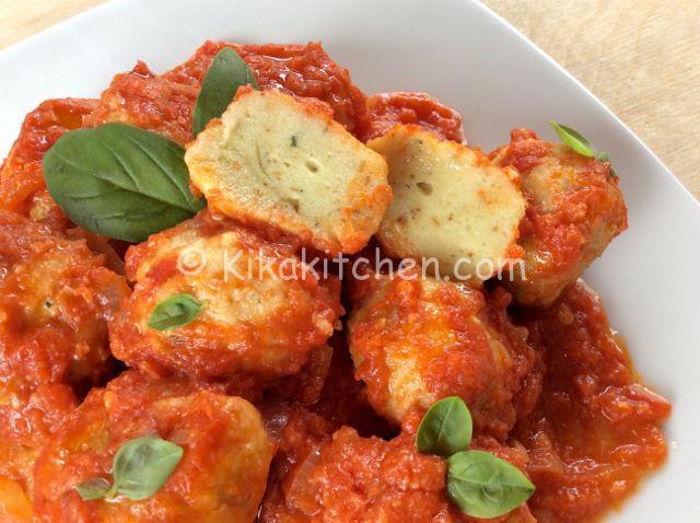 polpette di ricotta vegetariane