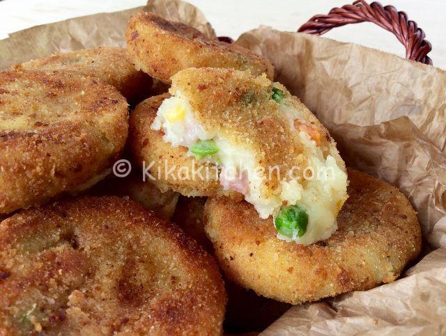 Polpette Di Verdure Fritte O Al Forno Ricetta Facile Kikakitchen