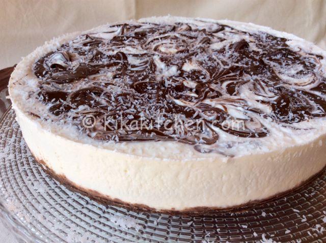 cheesecake cocco e nutella ricetta