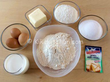 ingredienti ciambella al cocco