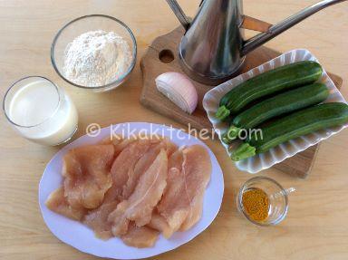 ingredienti straccetti di pollo