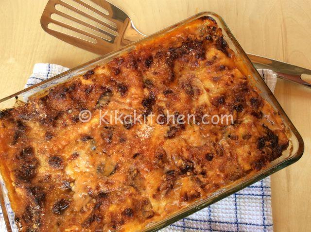 lasagne al forno con ragù