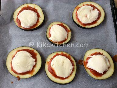 melanzane pomodoro e mozzarella