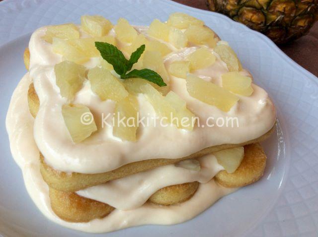 Ricetta Tiramisu All Ananas Fresco O Sciroppato Kikakitchen