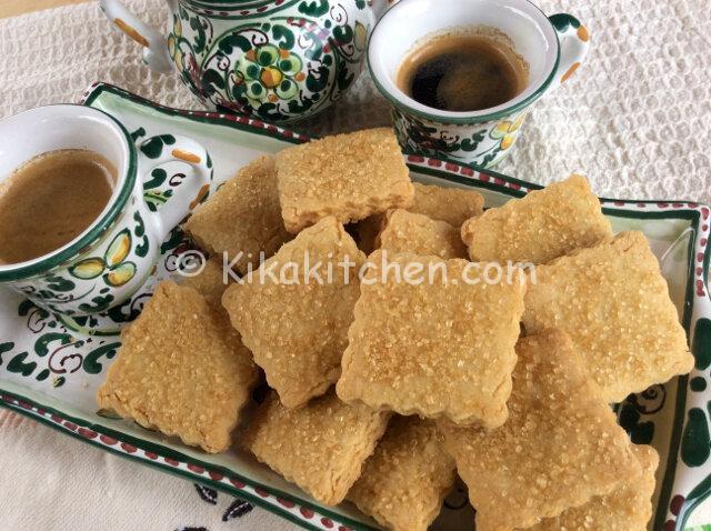 biscotti con olio di oliva