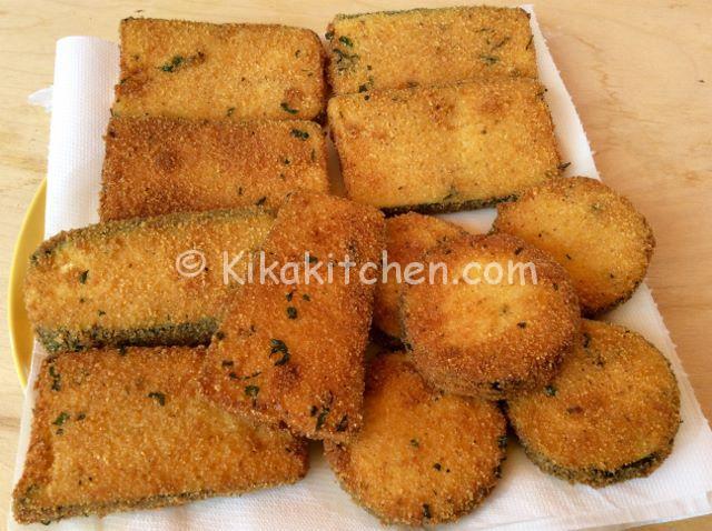 cotolette di zucchine fritte o al forno