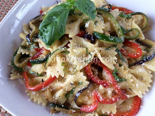 pasta con verdure miste