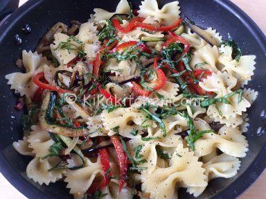 ricetta pasta con verdure