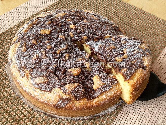 ricetta torta con nutella