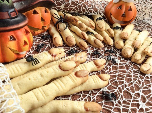 dita di strega (biscotti halloween)