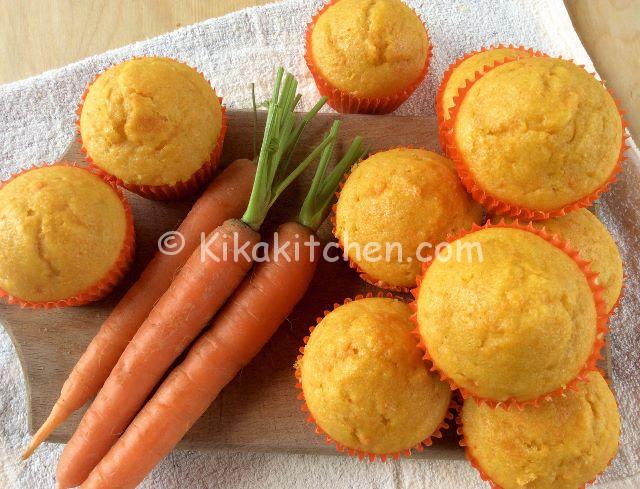 muffin alle carote soffici