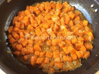 pasta con la zucca