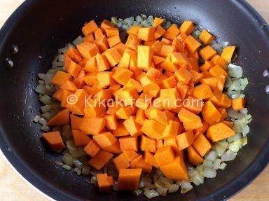 ricetta pasta zucca e porcini