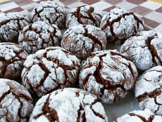 biscotti morbidi al cioccolato fondente