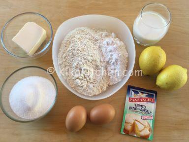 ingredienti plumcake al limone