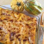 lasagne con la zucca e scamorza