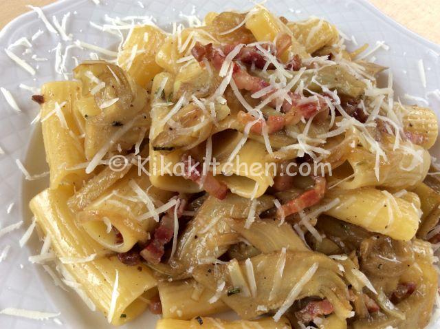 pasta con carciofi