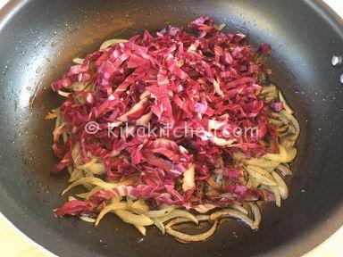 pasta con radicchio