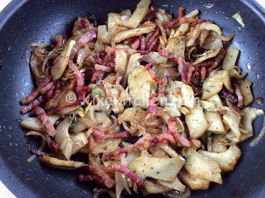 ricetta pasta con carciofi e pancetta