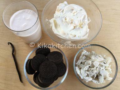 ingredienti crema torta oreo