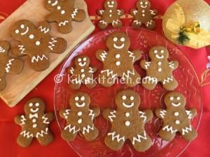 Omini di pan di zenzero (gingerbread). Ricetta originale