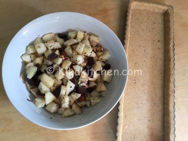 crostata pere e cioccolato ricetta