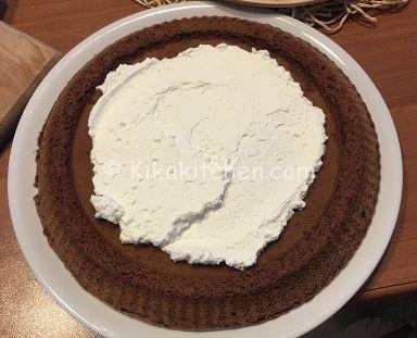 crostata morbida cioccolato panna