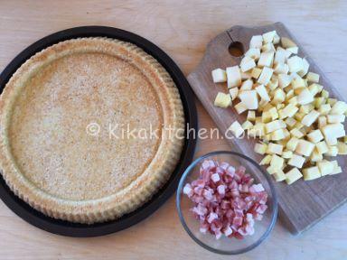 ricetta crostata di patate