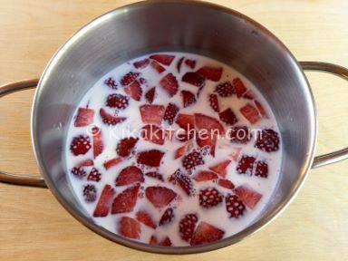 crema di fragole per farcire