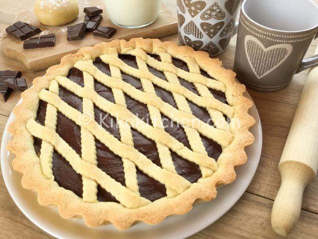 crostata al cioccolato fondente ricetta